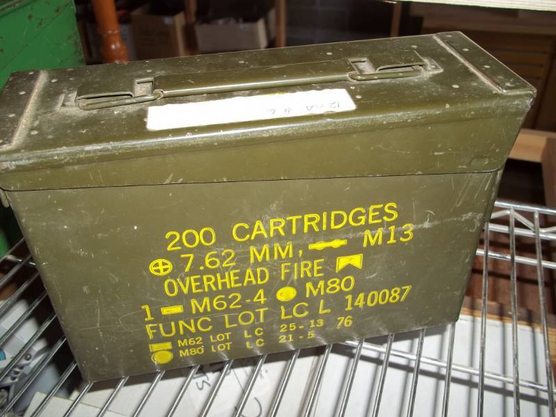 lot 189 image: Ammo Box