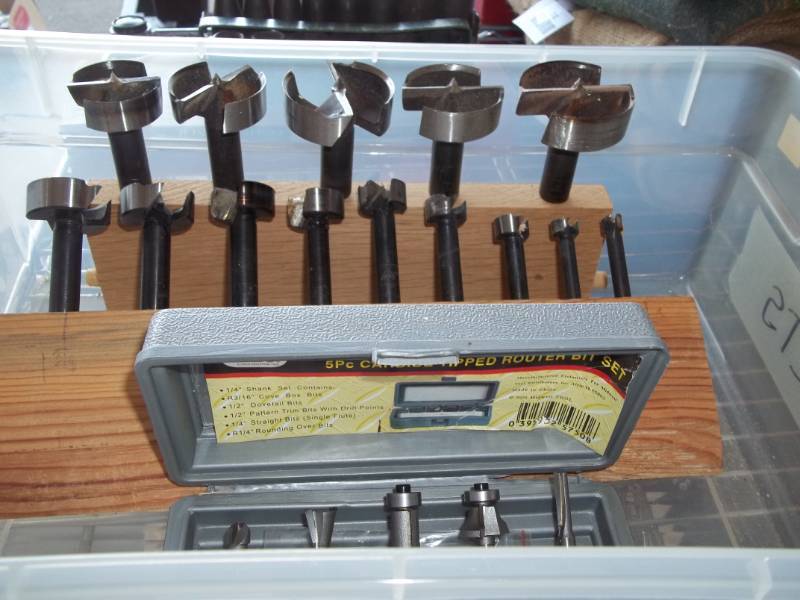 lot 204 image: Forstner Drill Bits
