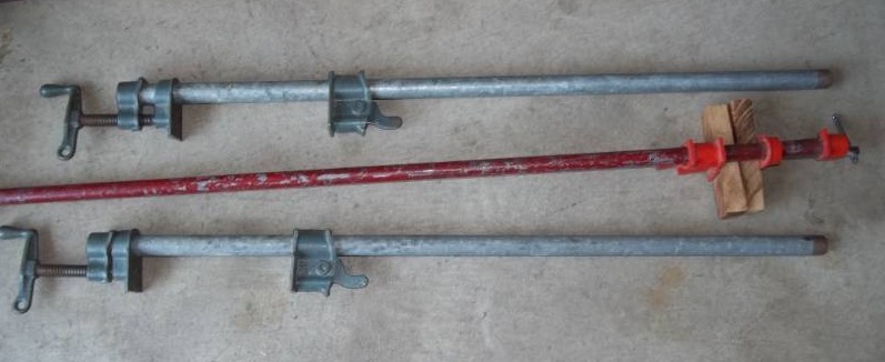 lot 223 image: Pipe Clamps
