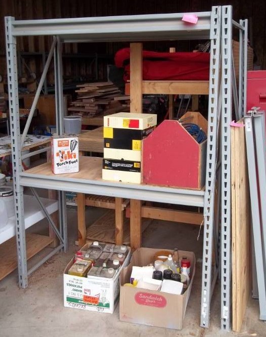 lot 268 image: Industrial Shelving