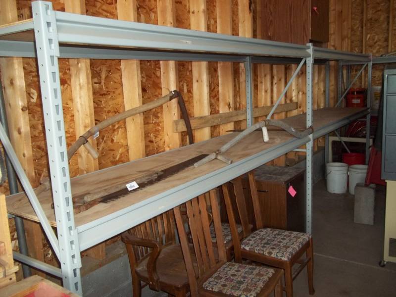 lot 261 image: Industrial Shelving