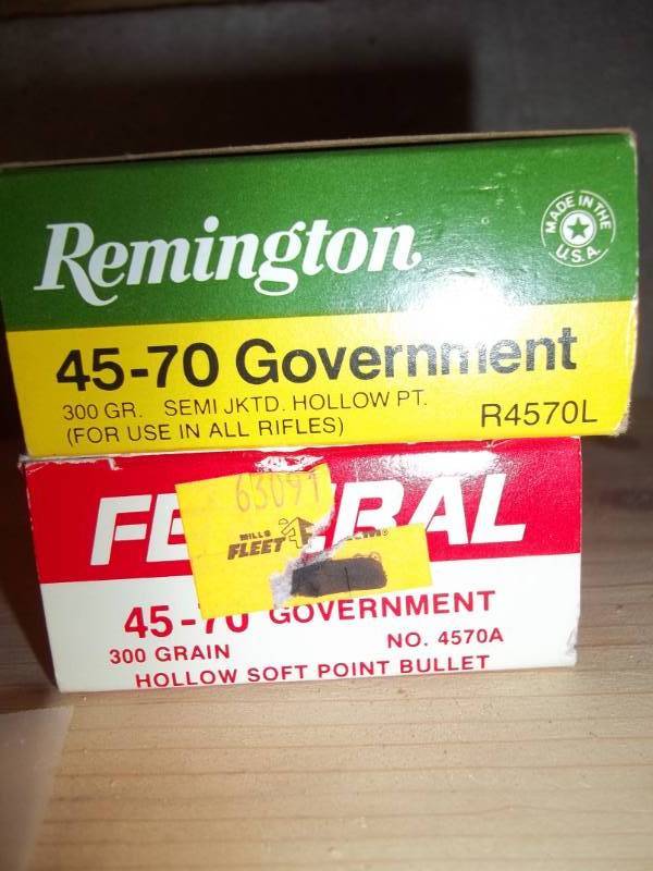 lot 135 image: 45-70 Ammo
