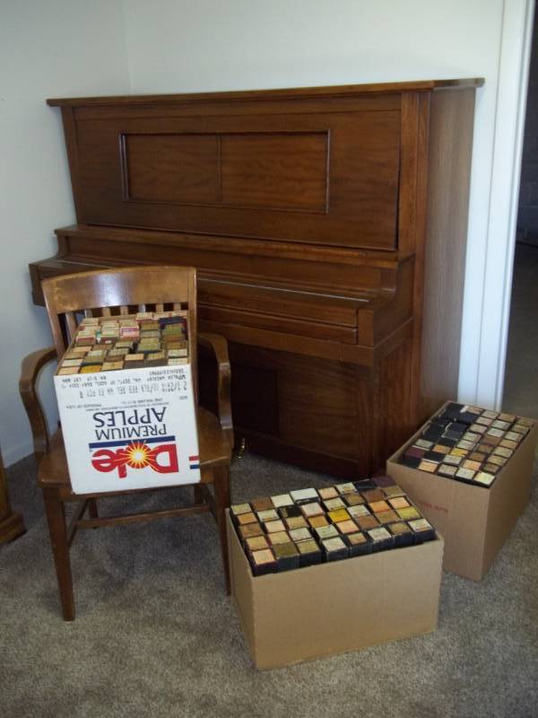 lot 362 image: Player Piano with Lots of Reels