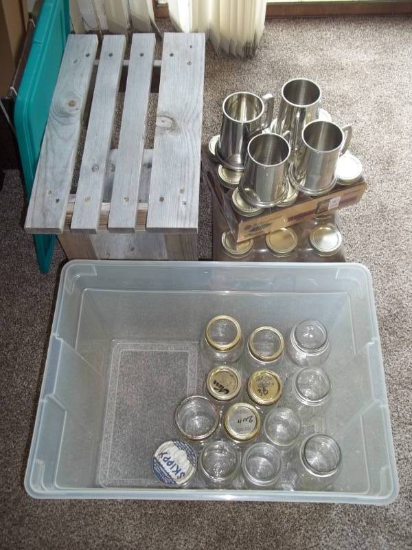 lot 367 image: Canning Jars and More