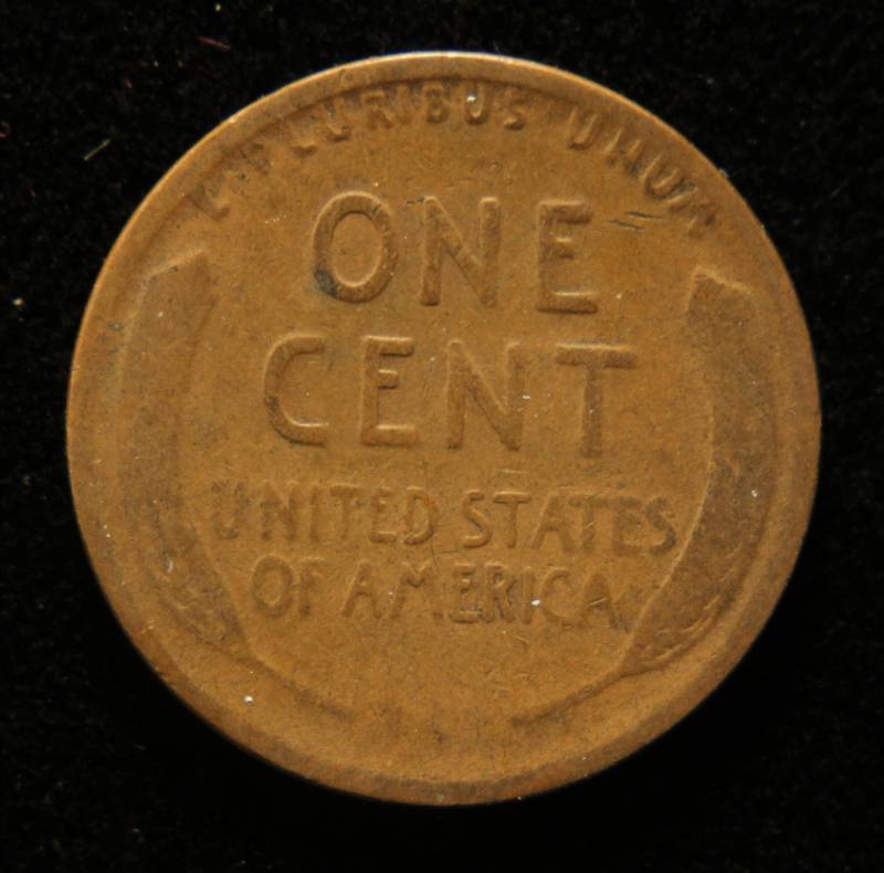 1922-D weak D US WHEAT CENT BETTER DATE COIN
