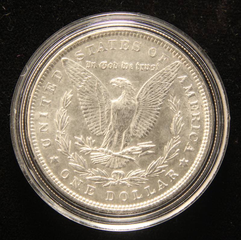 1898 MORGAN SILVER DOLLAR IN AIRTITE