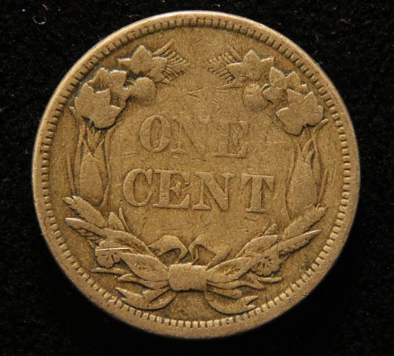 1858 small letter US FLYING EAGLE CENT