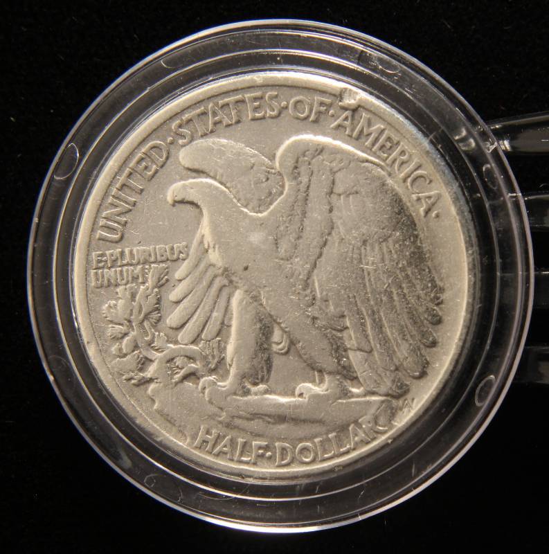 1943 WALKING LIBERTY HALF IN AIRTITE