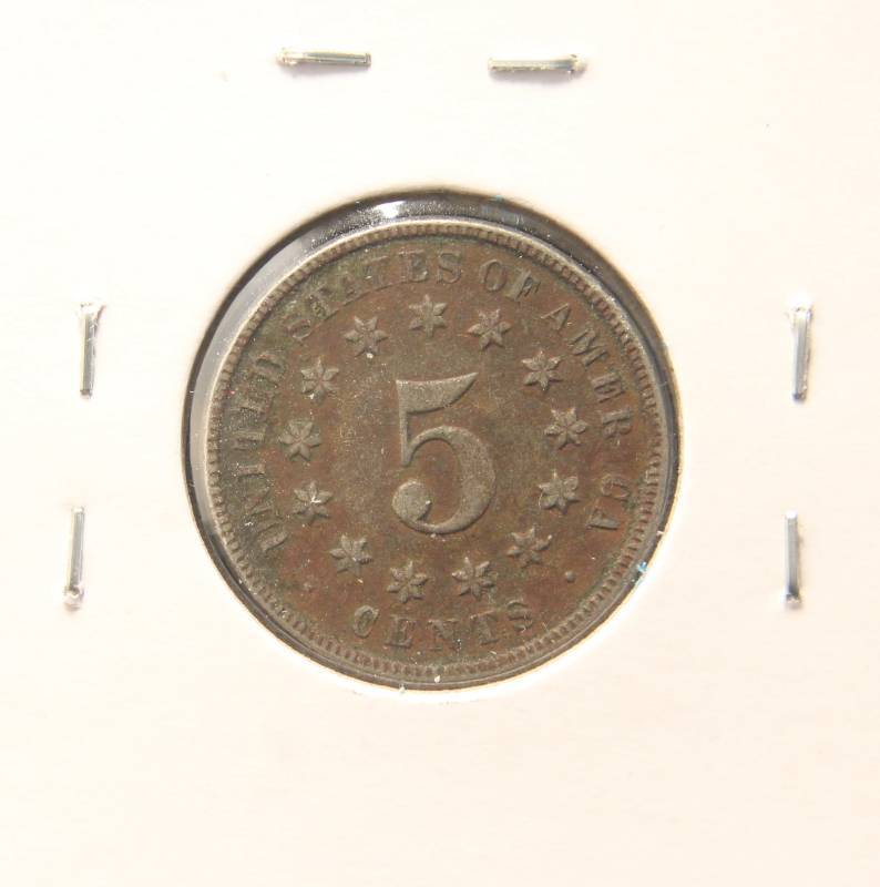 1873 US SHIELD NICKEL