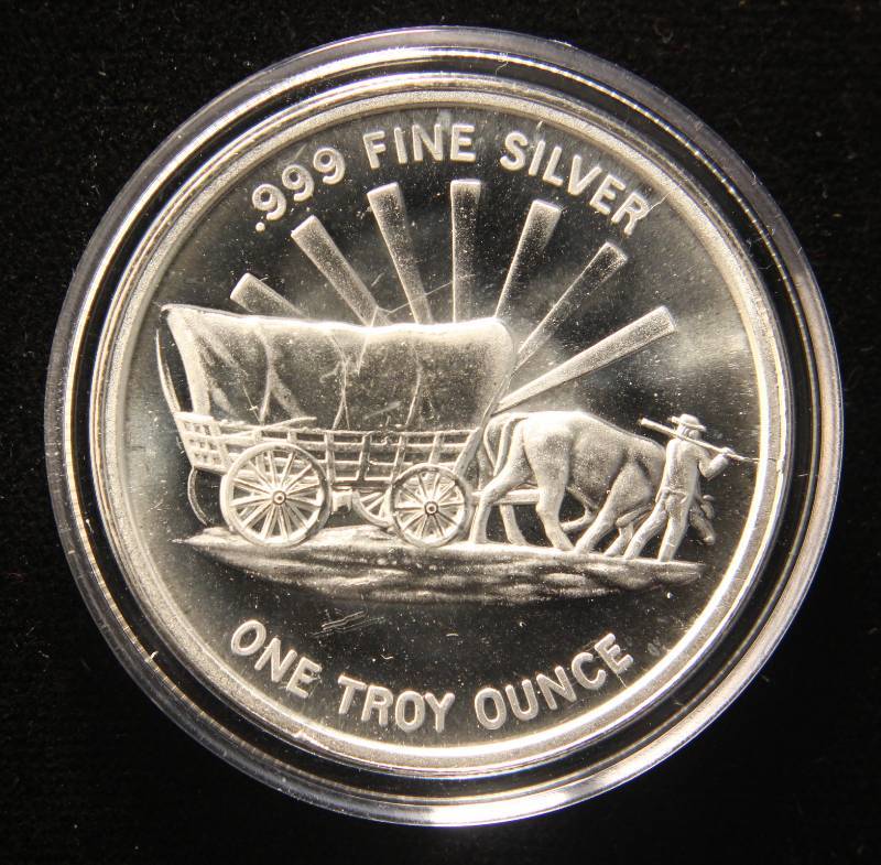 1 TROY OZ. .999 FINE SILVER PROSPECTOR IN AIRTITE