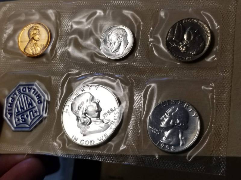 1958 US PROOF SET IN ORIGINAL PACKAGING