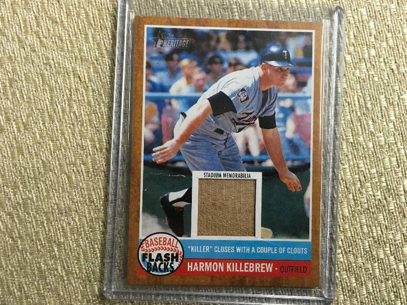 Harmon Killebrew Stadium Memorabilia Card