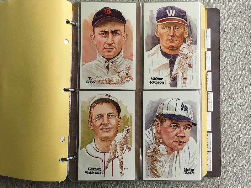 Baseball Hall Of Fame Post Card Sets 1st- 8th Series All Numbered 7,47910,000