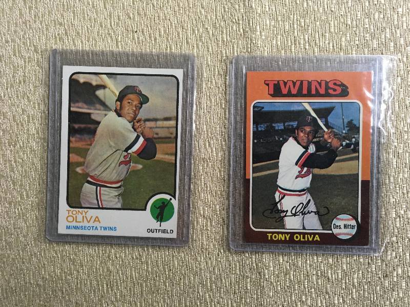1973 & 1975 Tony Oliva Cards