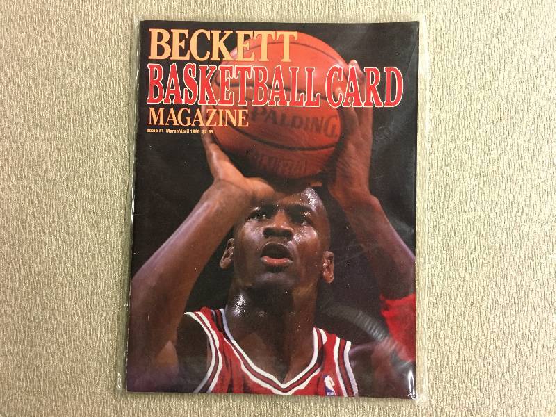 Beckett Basketball Issue #1 Michael Jordan Magazine