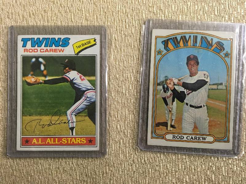 1972 & 1976 Rod Carew Cards