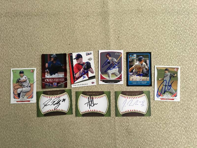 Minnesota Twins Autographed Cards