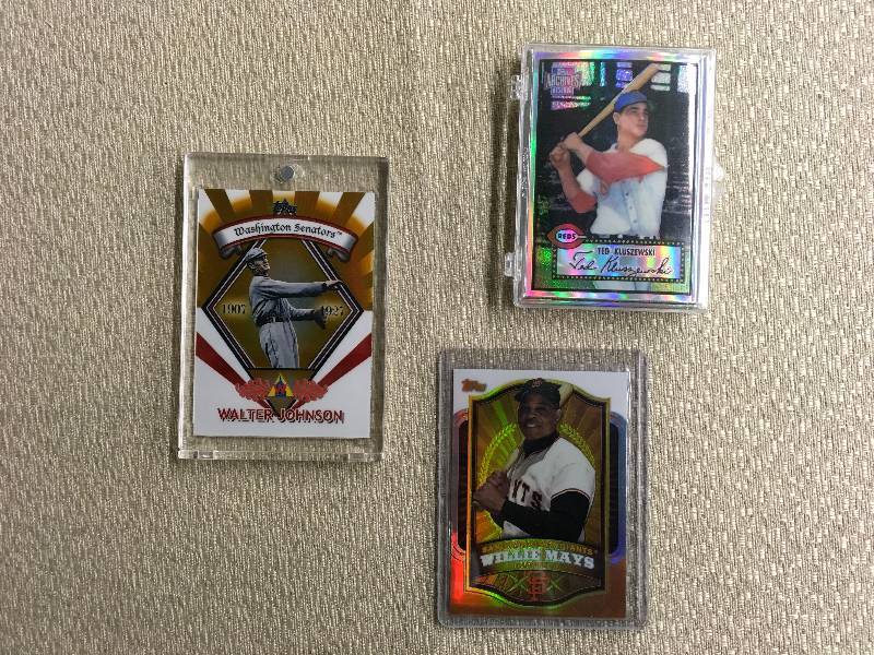 Topps Refractor MLB Reprints