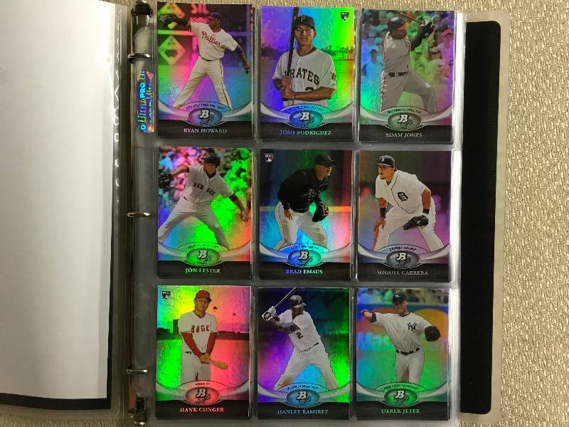 2011 Bowman Platinum MLB Card Set