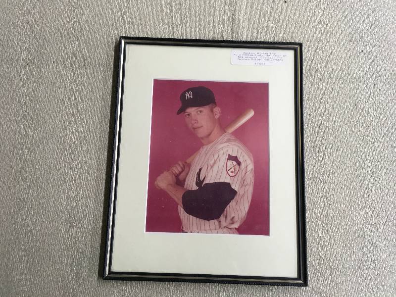 Rookie Mickey Mantle Photograph