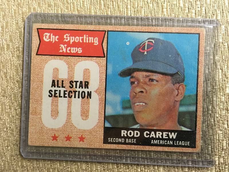 1968 Rod Carew Card