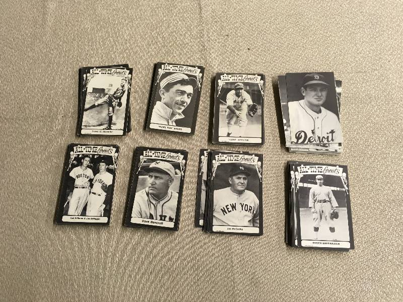 Huge Stack Of TCMA Baseball Post Cards