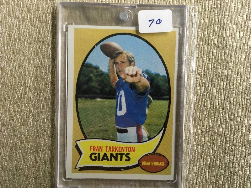 1970 Fran Tarkenton Card