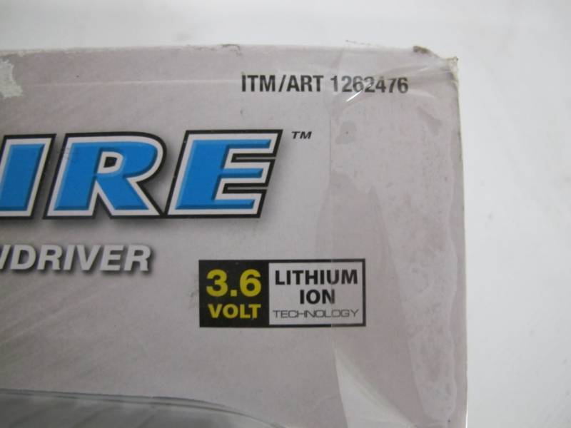 lot 64 image: Channel Lock Rapid Fire Power Screwdriver Quick Loading, 3 Pre-Loaded Cartridges