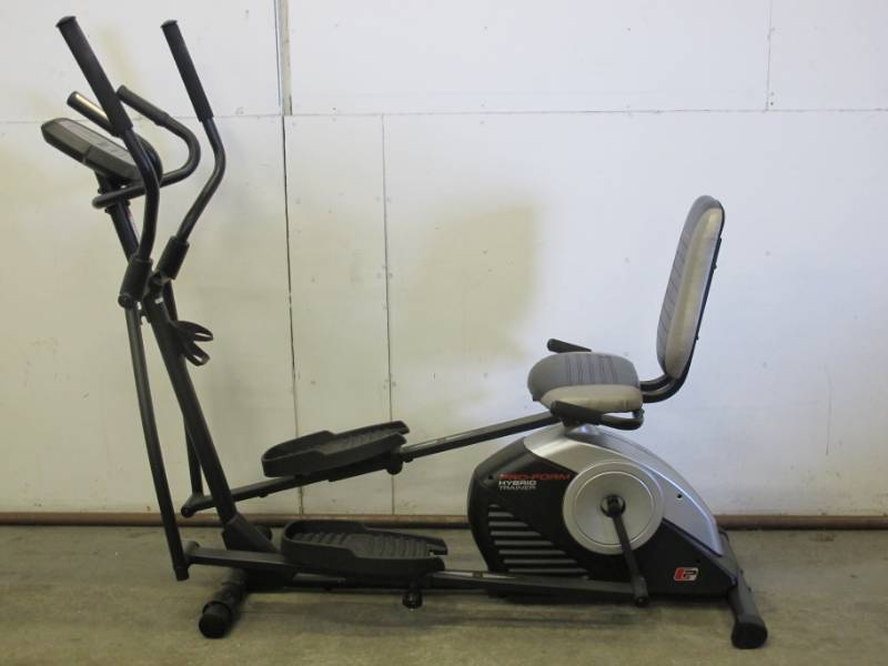 lot 39 image: Pro-Form Hybrid Trainer - BikeElliptical Trainer Hybrid