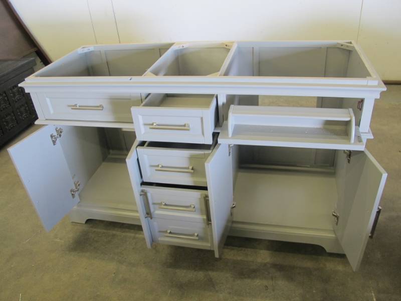 lot 71 image: MIssion Hills Cameron 60 Double Sink Vanity -