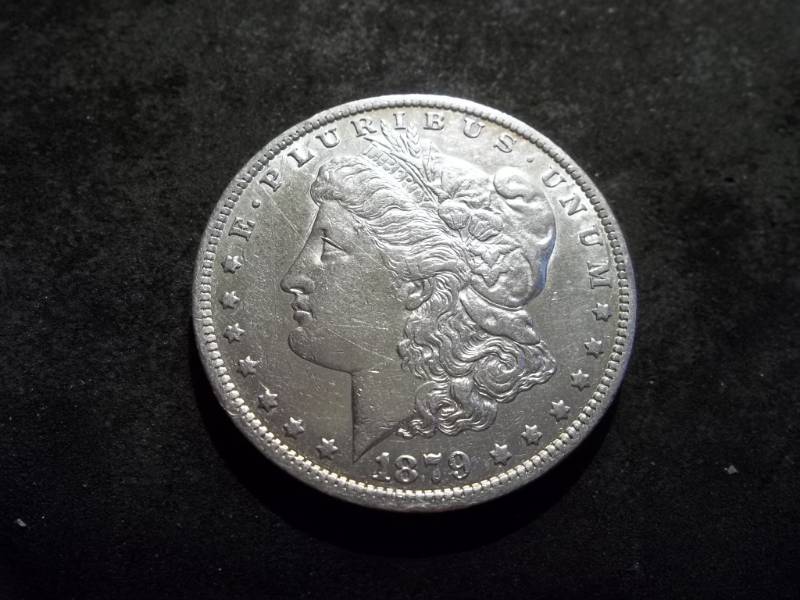 1879 O Morgan Silver Dollar