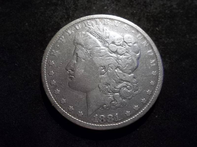 1881 Morgan Silver Dollar