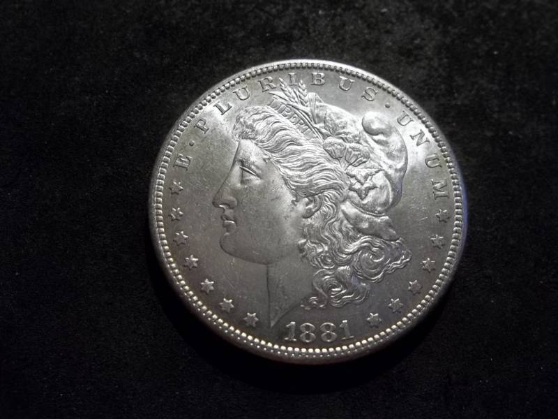 1881 S Morgan Silver Dollar