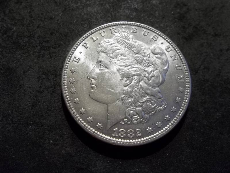 1882  Morgan Silver Dollar