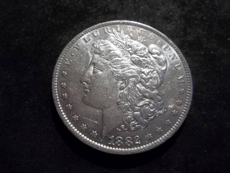 1882 O Morgan Silver Dollar