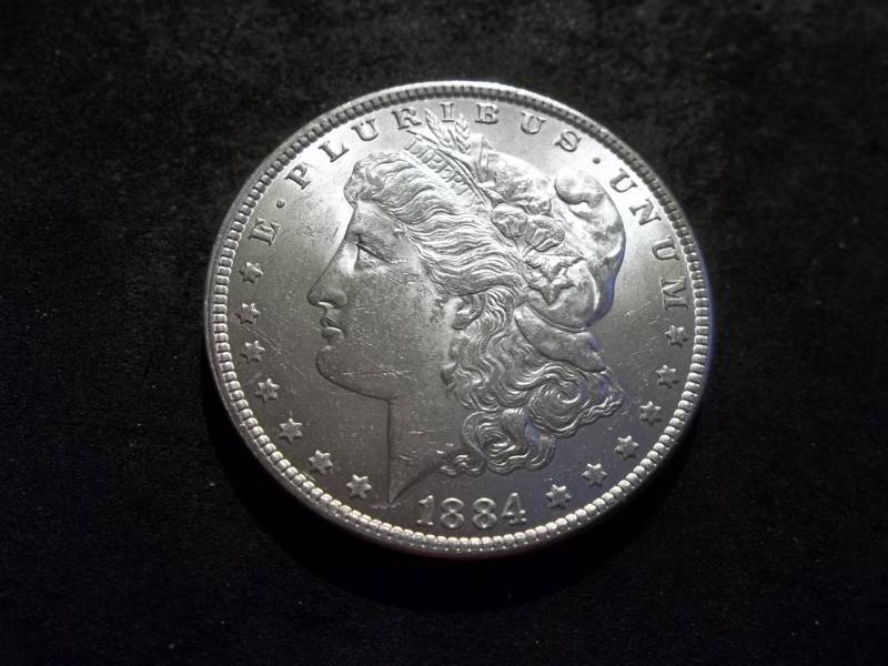 1884 Morgan Silver Dollar