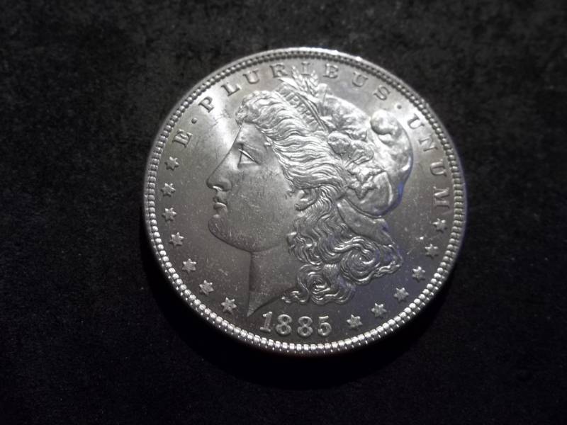 1885 Morgan Silver Dollar