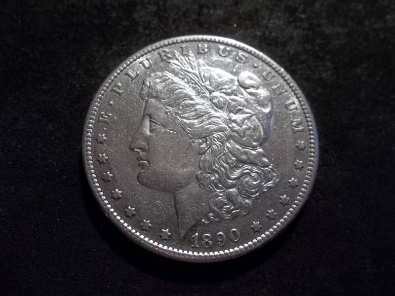 1890 S  Morgan Silver Dollar