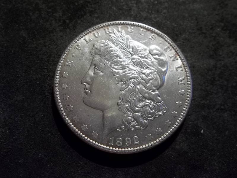 1892 Morgan Silver Dollar