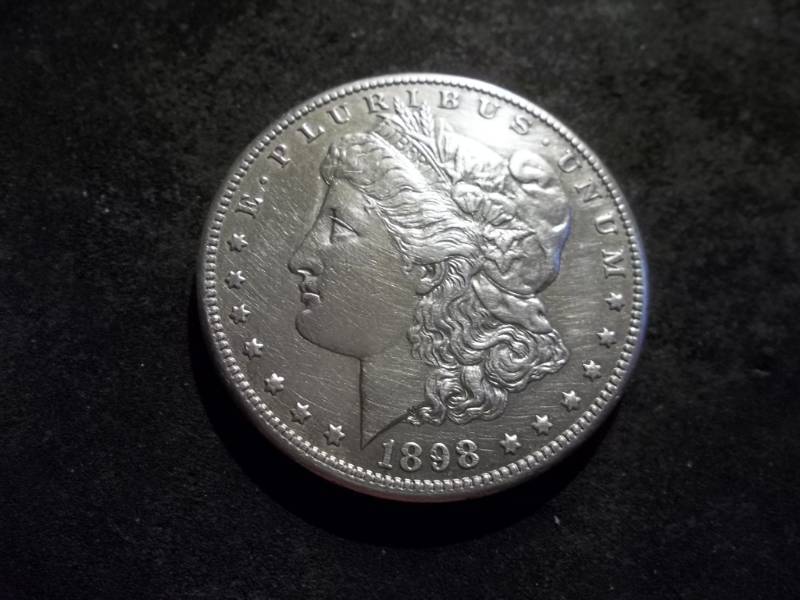 1898 S Morgan Silver Dollar