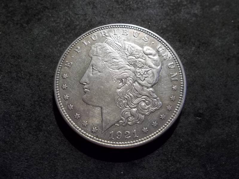 1921 D Morgan Silver Dollar