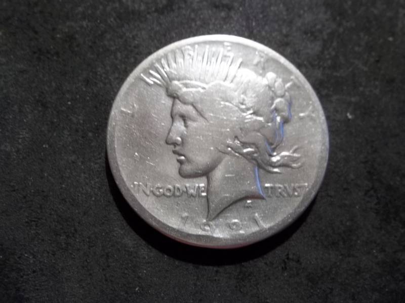1921 Peace Silver Dollar