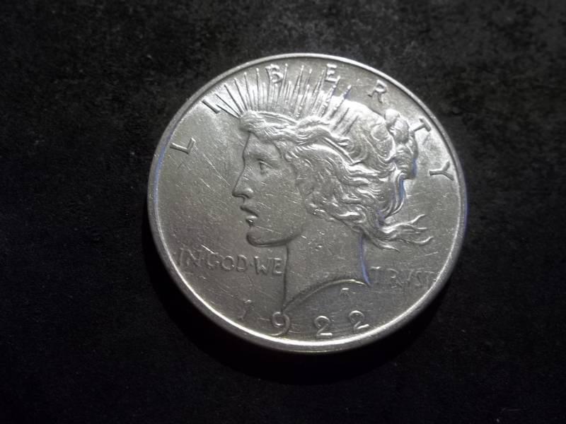 1922  Silver Peace Dollar