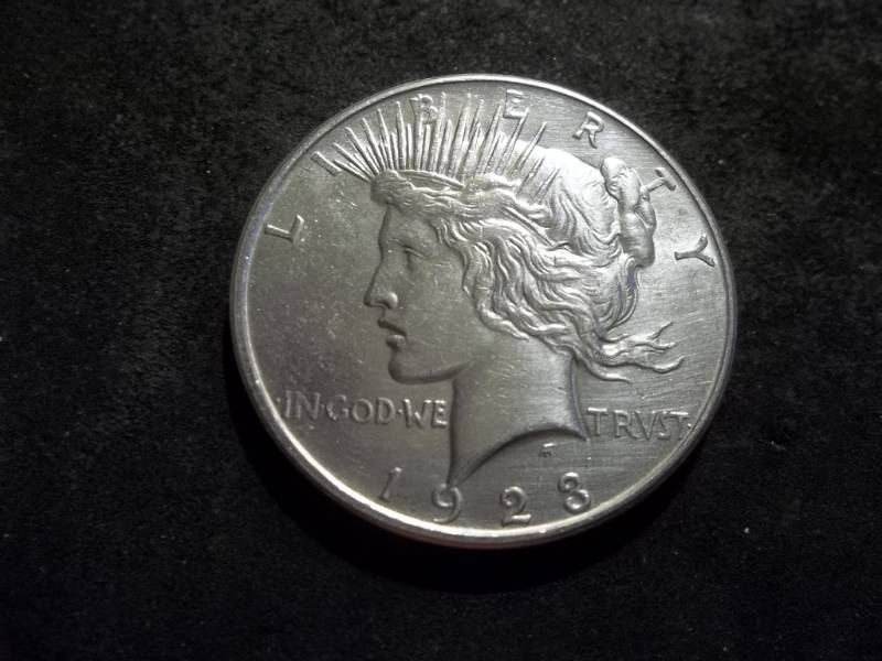 1923 D Peace Silver Dollar