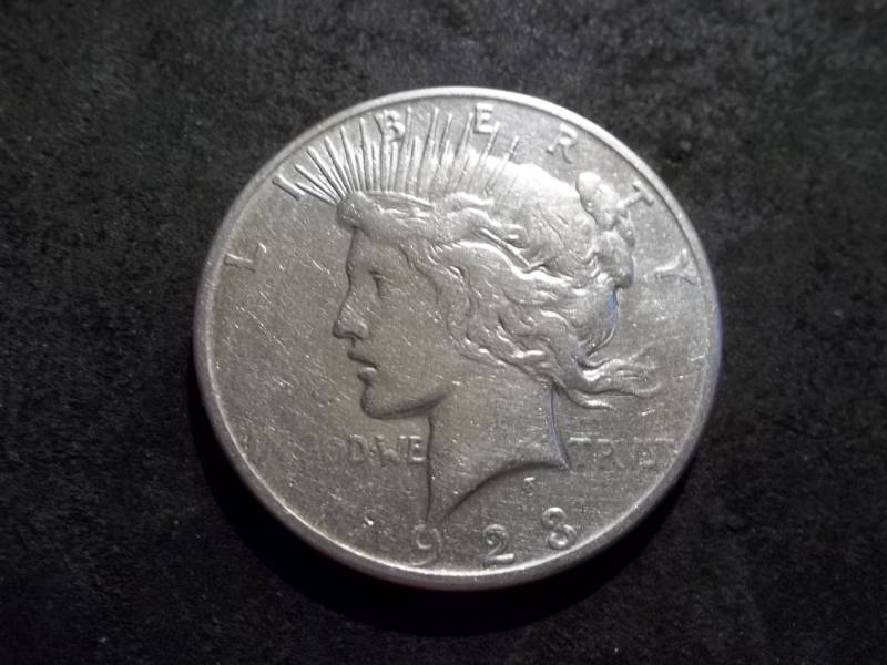 1923 S Peace Silver Dollar
