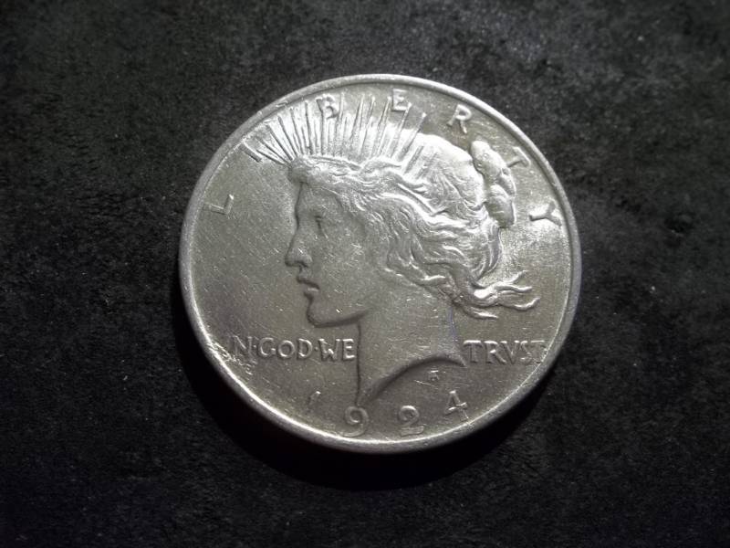 1924 Peace Silver Dollar