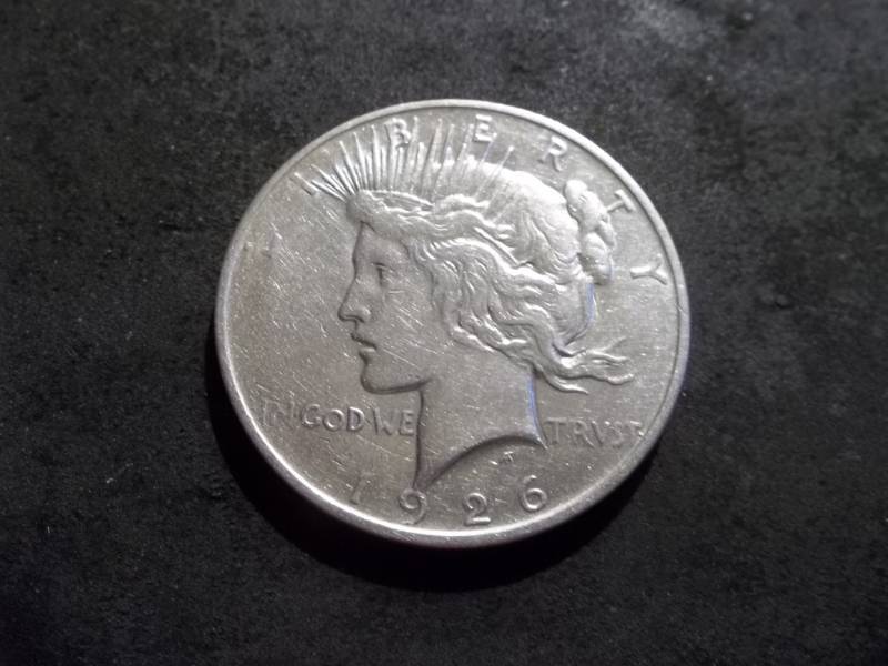1926 D Silver Peace Dollar