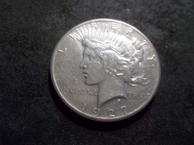 1927 Peace Silver Dollar