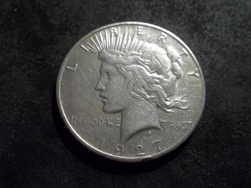 1927 S Peace Silver Dollar