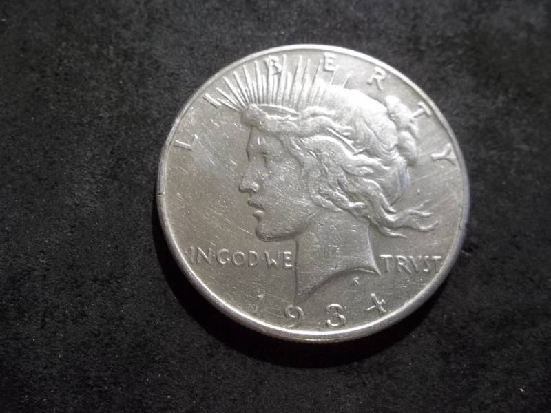 1934 Silver Peace Dollar